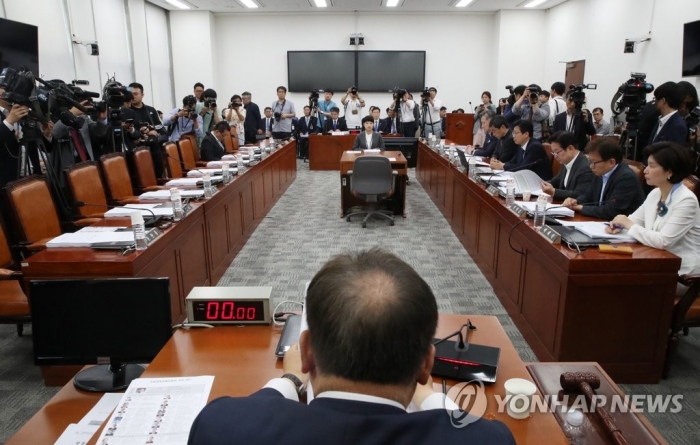국회 사법개혁 특별위원회 전체회의. 사진=연합뉴스 제공