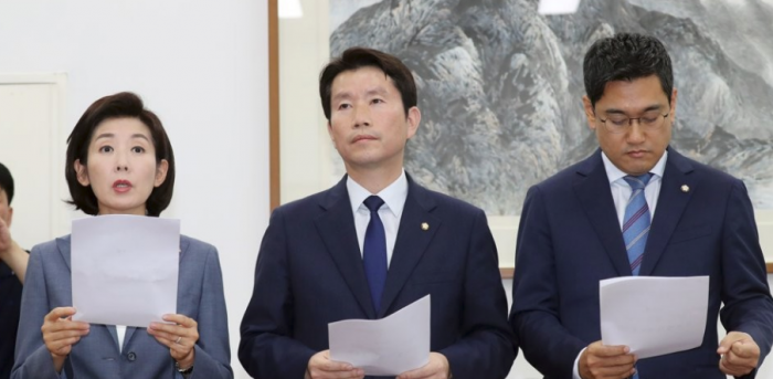 여야 3당 원내대표. 사진=연합뉴스 제공