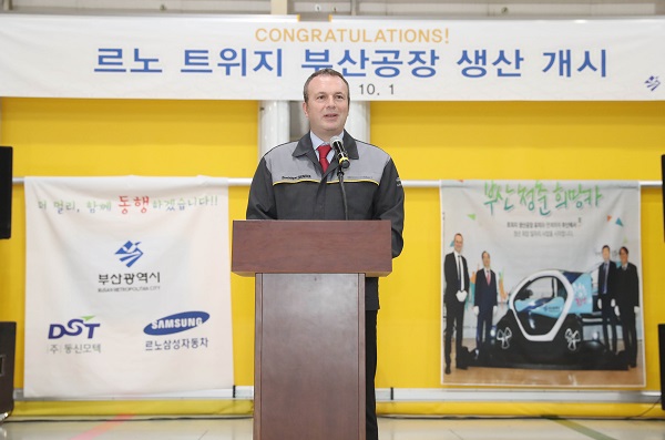 르노삼성자동차 도미닉 시뇨라 사장. 사진=르노삼성자동차 제공