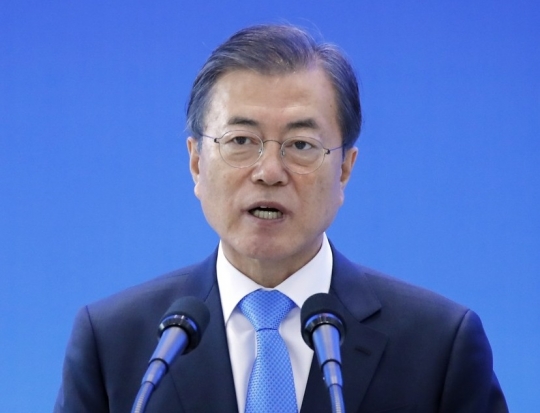 문재인 대통령. 사진=연합뉴스 제공.