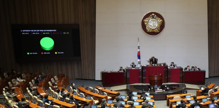 국회 본회의. 사진=연합뉴스 제공