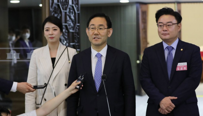 주호영 미래통합당 원내대표 겸 당대표 권한대행. 사진=연합뉴스 제공