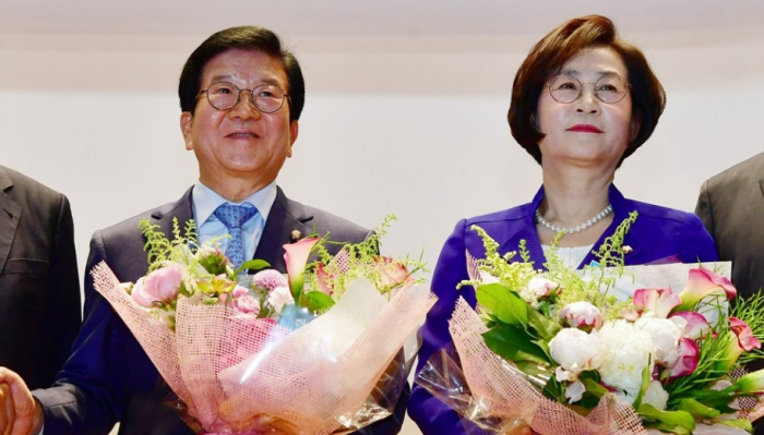 더불어민주당 박병석 의원, 김상희 의원. 사진=연합뉴스 제공