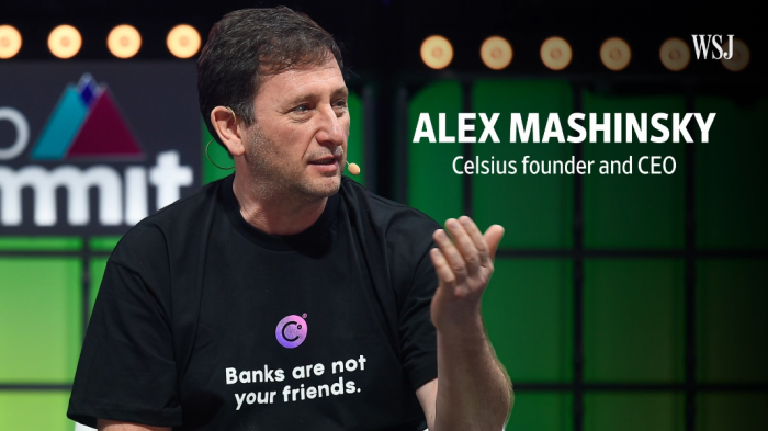 알렉스 마신스키(Alex Mashinsky) 셀시우스 네트워크 CEO / 월스트리트저널