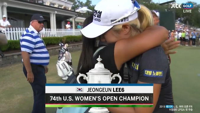 이정은6 US오픈 ‘우승’···역대 US여자오픈 우승자는? / 사진=JTBC GOLF