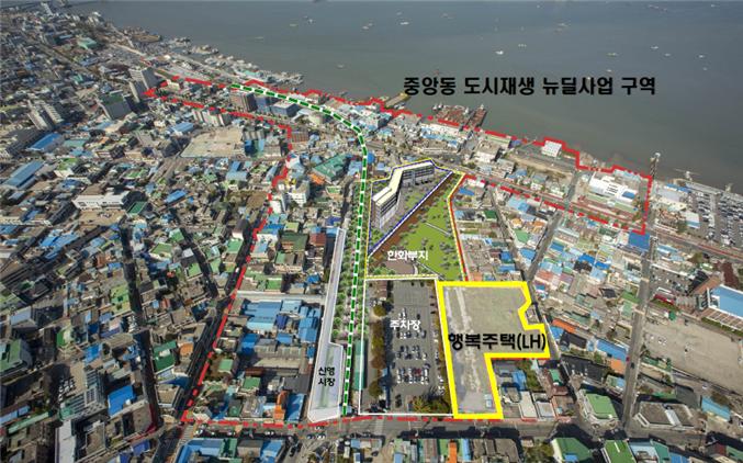 행복주택 조감도