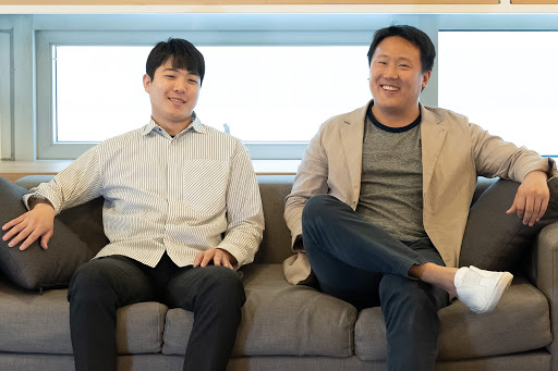 왼쪽부터 한승환 액트투테크놀로지스 대표와 신현성 테라 공동대표 (사진-GDAC 제공)