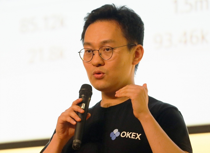 조정환 오케이코인코리아 대표(사진-이수길 기자)