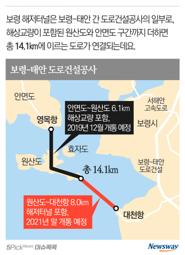 대천항에서 안면도, 80분 더 빨리 갈 수 있다고? 기사의 사진