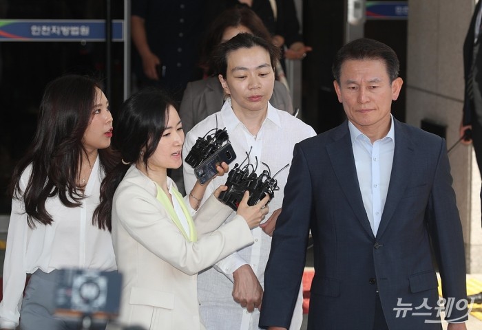 해외 명품 등 밀수입 혐의 한진그룹 이명희 조현아 모녀 1심공판-집행유예. 사진=이수길 기자 leo2004@newsway.co.kr