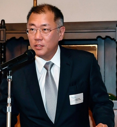 정의선, 현대차그룹 회장 취임 전···‘인류발전 기여’ 강조했다
