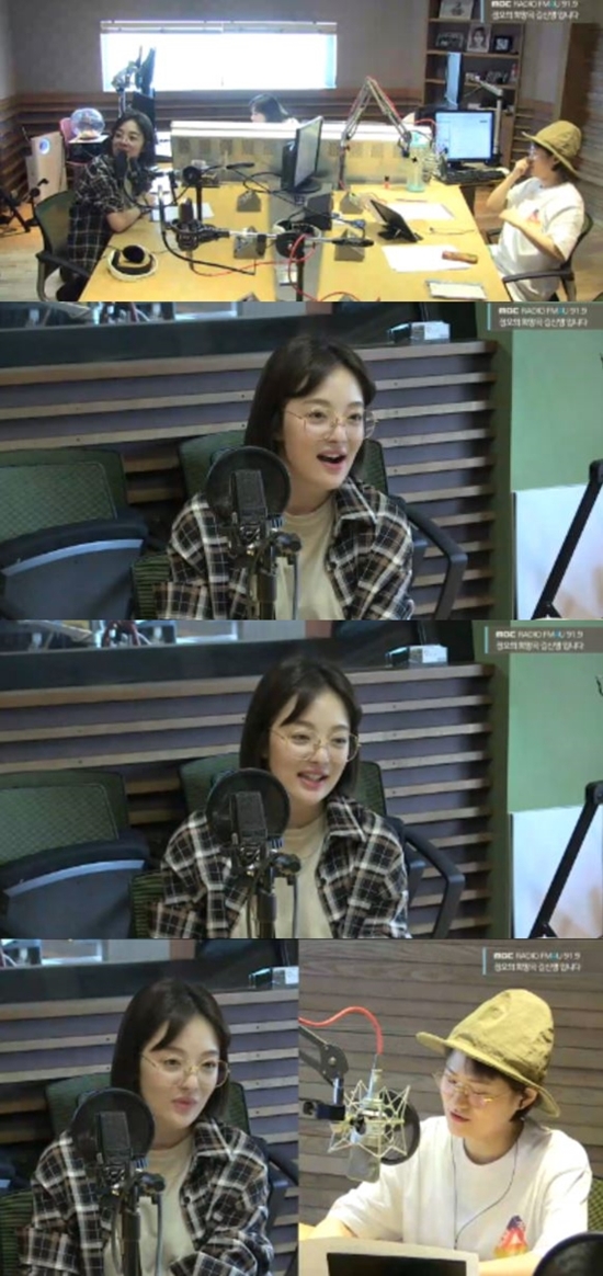 ‘정희’ 황보라 “이상하게 이수근과 예능 찍으면 조기 종영” / 사진=MBC FM4U ‘정오의 희망곡 김신영입니다’