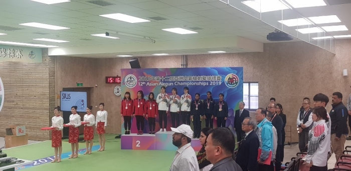 임실군청 사격팀, 각종대회서 메달 획득 기사의 사진