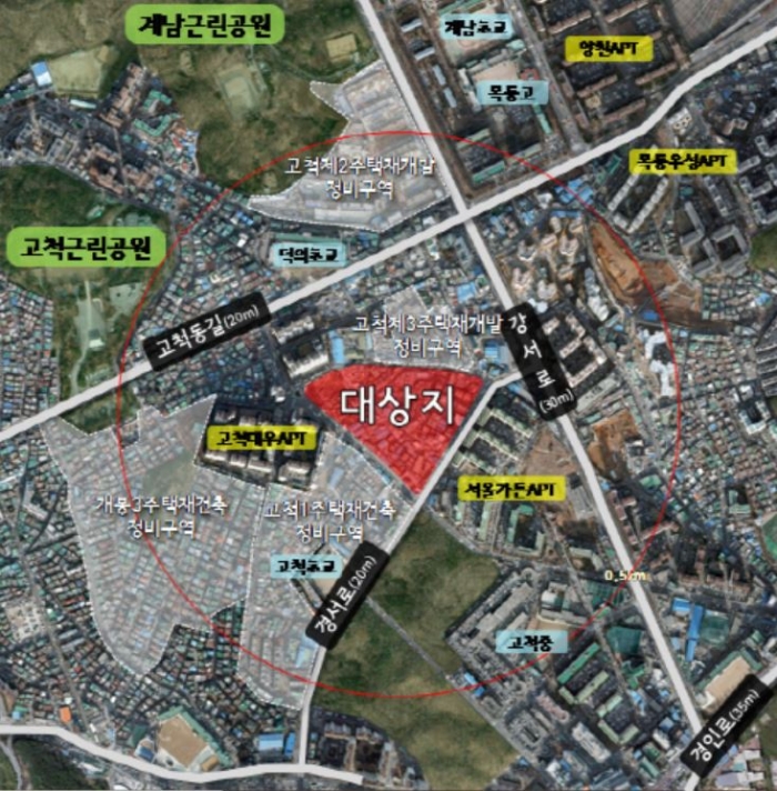 고척4 재개발 구역 위치도. 사진=조합 제공