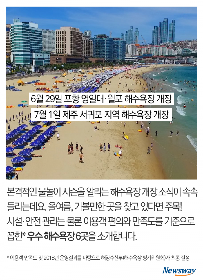 놀아본 사람들이 뽑은 전국 해수욕장 6 기사의 사진