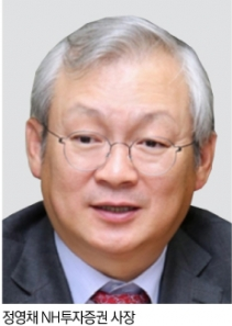 출항 2년차 정영채號···NH투자증권 실적 '순항' 기사의 사진
