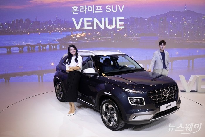 현대자동차 엔트리 SUV 베뉴. 사진=이수길 기자 leo2004@newsway.co.kr