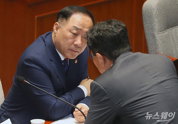 국회 예산결산특별위원회 전체회의. 사진=이수길 기자 leo2004@newsway.co.kr