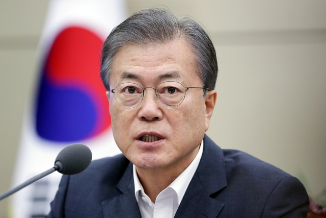 대통령 주재 수석보좌관회의. 사진=청와대 제공.