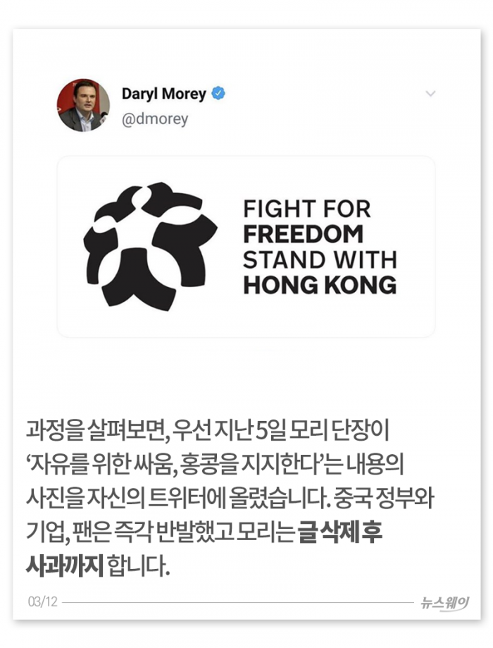 NBA의 슈퍼스타는 어쩌다 홍콩의 미움을 사게 됐나 기사의 사진