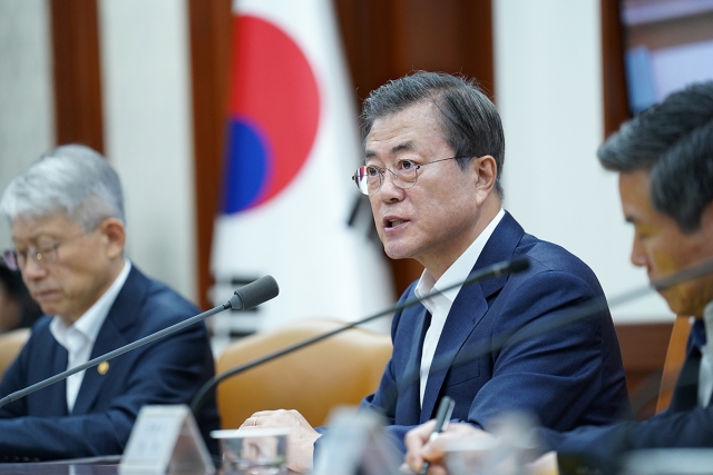 문 대통령. 사진=청와대 제공.