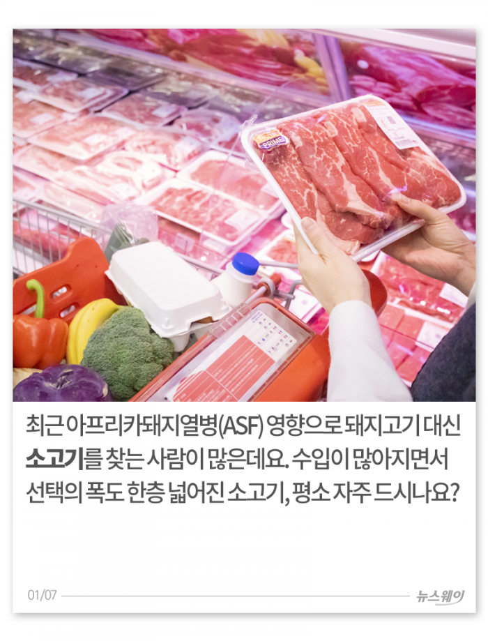 ‘한우 vs 수입 소고기’···당신의 선택은? 기사의 사진