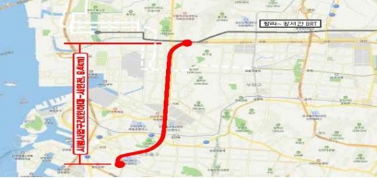 경인고속도로 일반화구간 시범노선(인하대∼서인천, L=9.4km)