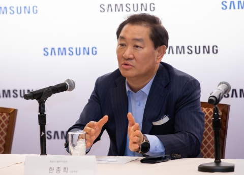 한종희 삼성전자 사장의 ‘리얼 8K’ 논란 우려···“소비자 먼저 보자”