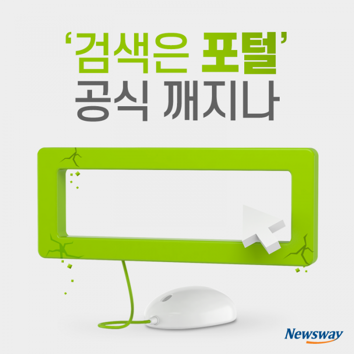 ‘검색은 포털’ 공식 깨지나 기사의 사진