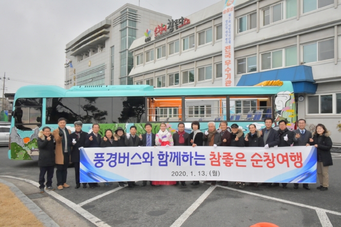 순창군, 하프오픈탑 시티투어 ‘풍경버스’ 3월부터 본격 운영 기사의 사진