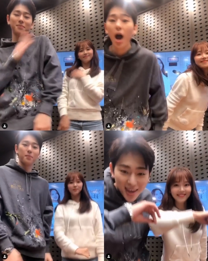 강한나, 지코 ‘아무노래’ 댄스 챌린지···걸그룹 못지 않은 춤선 ‘화제’ / 사진=강한나 SNS