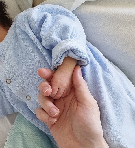 박주호 셋째 아이. 사진=박주호 아내 안나 인스타그램