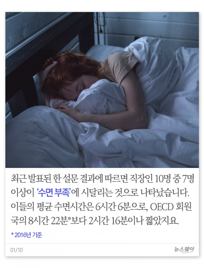 잠 못 드는 당신, 몸에는 어떤 일이···? 기사의 사진