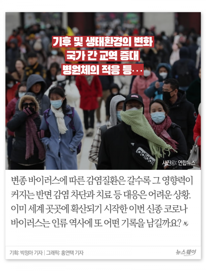 천연두부터 코로나까지···인류를 위협한 전염병들 기사의 사진