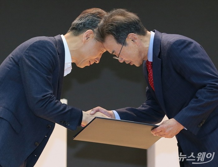 제24대 농협중앙회 신임 회장 선거-이성희 전 낙생농협 조합장. 사진=이수길 기자 leo2004@newsway.co.kr