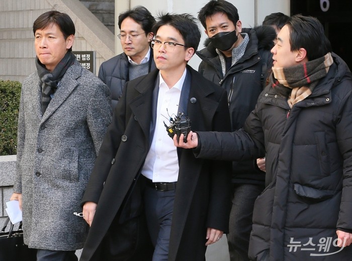 이재현 CJ그룹 회장의 장남 이선호 2심 선고 재판. 사진=이수길 기자 leo2004@newsway.co.kr