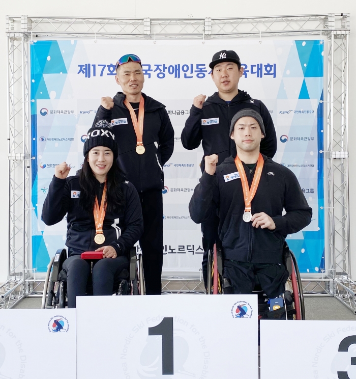 창성건설 노르딕스키팀, 전국장애인동계체육대회를 빛내다 기사의 사진