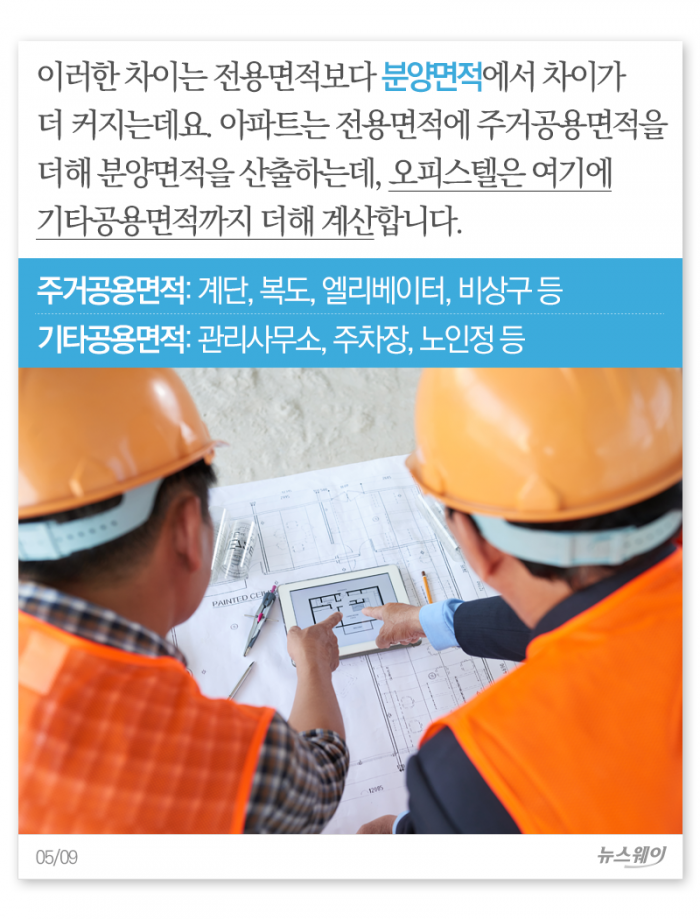 아파트-오피스텔, 같은 평수인데 달라 보여···왜? 기사의 사진