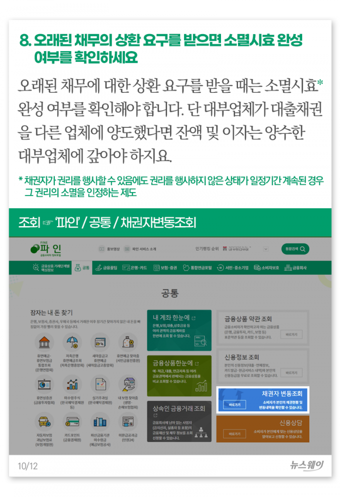 대부업체 이용자라면 새겨둬야 할 10가지 필수 상식 기사의 사진