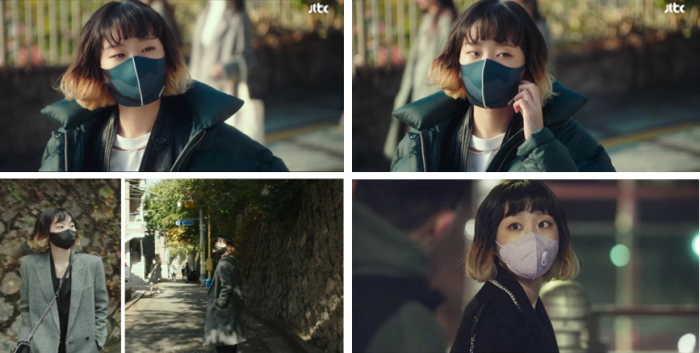 화제의 드라마 ‘이태원 클라쓰’···김다미 ‘마스크’ 덩달아 주목. 사진=JTBC 금토드라마 ‘이태원 클라쓰’