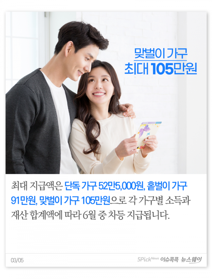 ‘최대 105만원’ 준다는 이 장려금, 나도 해당이 될까? 기사의 사진