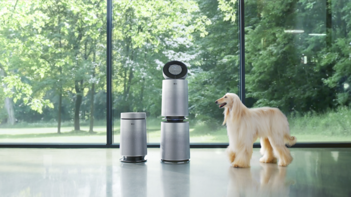 LG 퓨리케어 360° 공기청정기. 사진=LG전자 제공