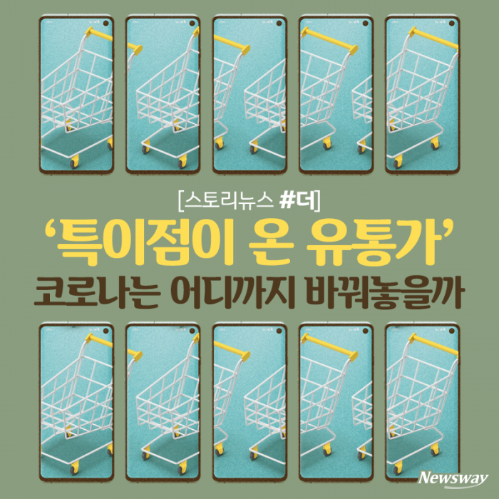 ‘특이점이 온 유통가’ 코로나는 어디까지 바꿔놓을까 기사의 사진