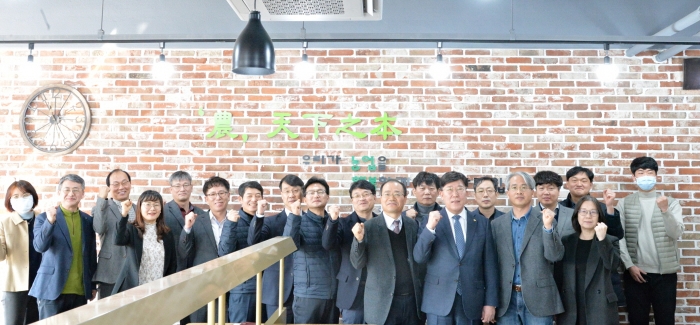 순천대 농생명과학과, ‘農, 天下之本 스터디 카페’ 오픈식 모습