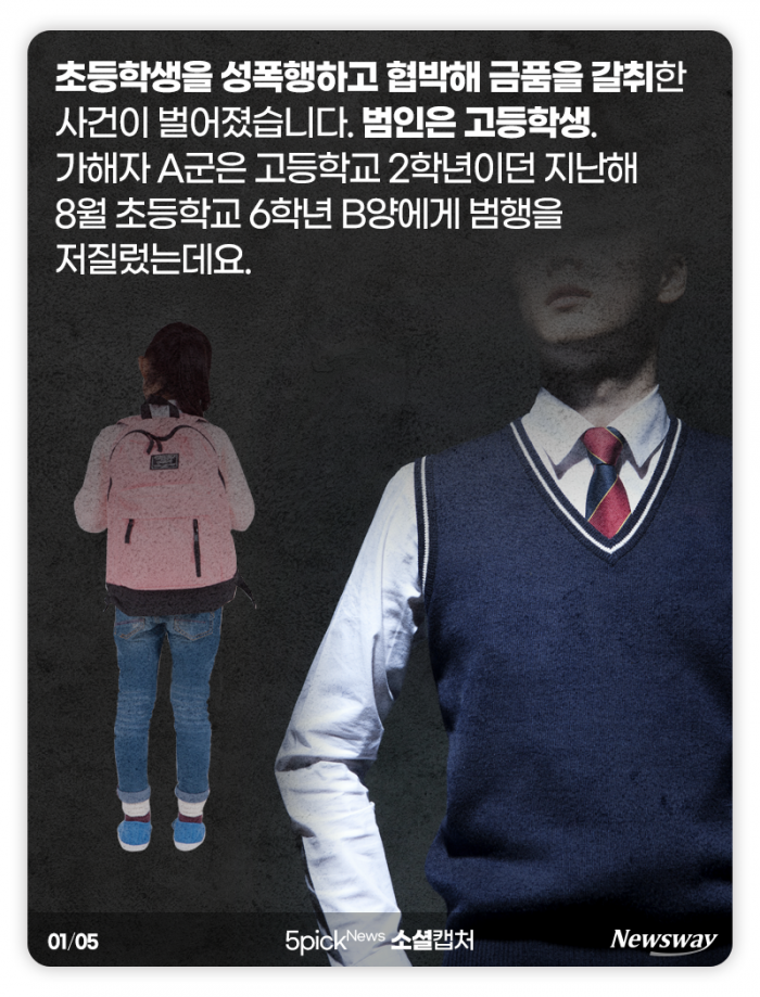 초등학생 성폭행범을 대하는 한국의 법 수준 기사의 사진