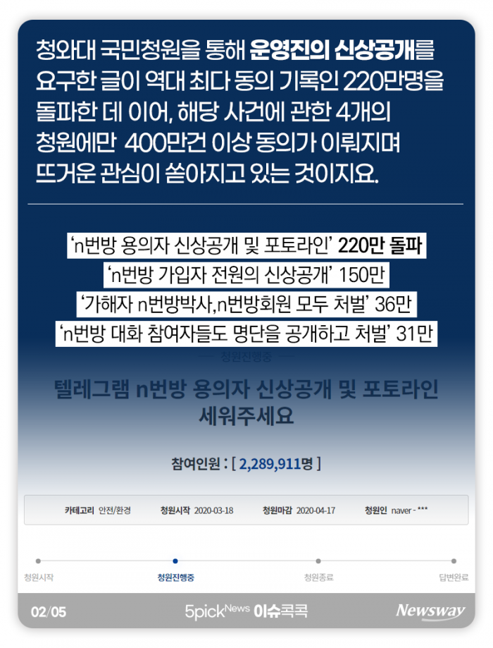 ‘n번방 신상공개’ 들끓는 여론···공개 기준 살펴보니 기사의 사진