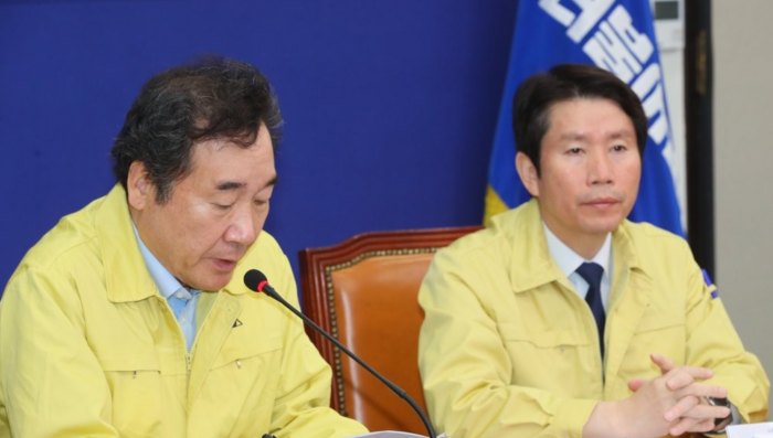 발언하는 이낙연 코로나19국난극복위원회 위원장. 사진=연합뉴스 제공