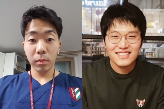 고대의대 左 임혜창 右 김민서 군