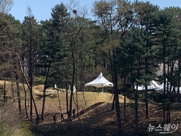 고 조양호 전 한진그룹 회장 1주기 추모식. 사진=이세정 기자