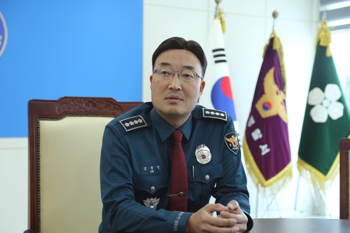 김문영 정선경찰서장. 사진 : 정선신문